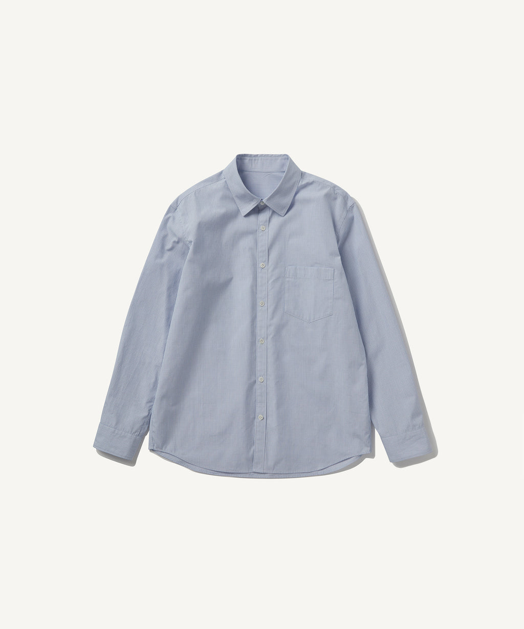 Giza cotton | Standard shirt | Pin check – ATONSTAPLeS