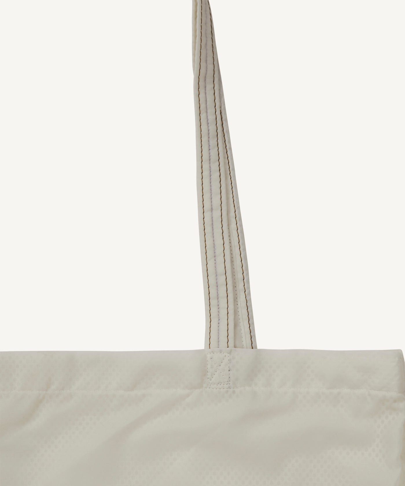 Reused parachute | Command tote | White – ATONSTAPLeS | エイトン