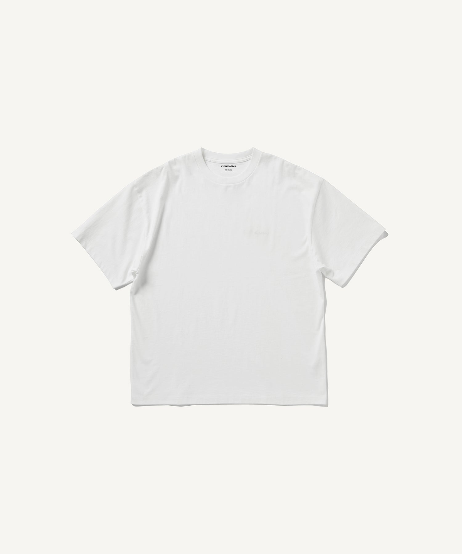 半額【ATONSTAPLeS】u.s. cotton jersey | ロンT U.S. cotton jersey | Long sleeve T-shirt | Black