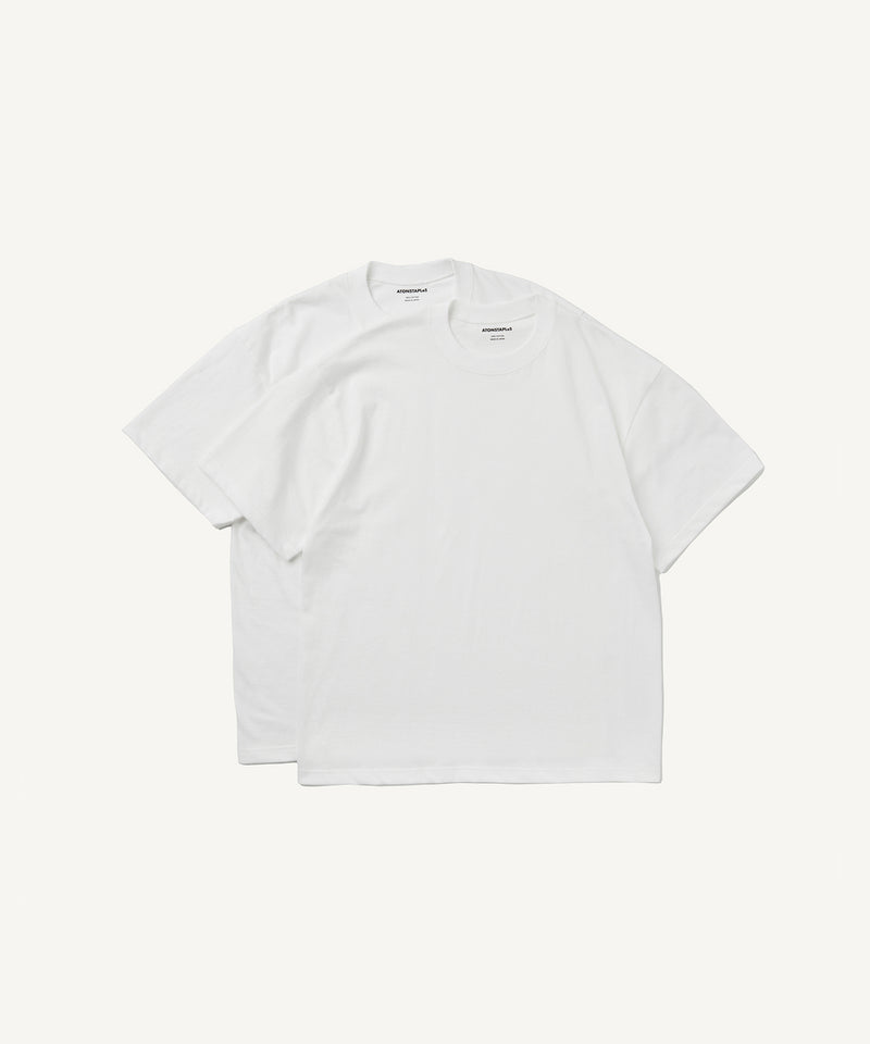 plate jersey | 2-pack short sleeve t-shirts white