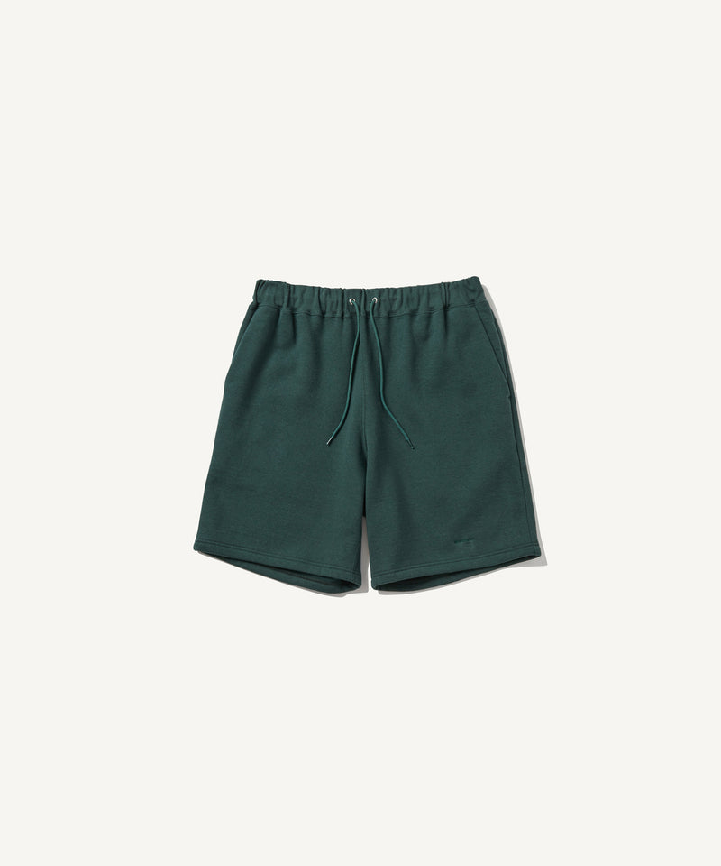 recycled suvin urake | sweat shorts green