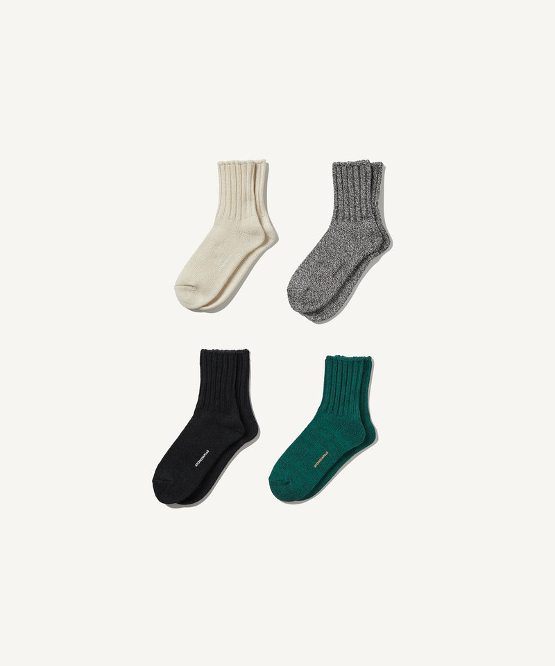 cotton x recycled silk | socks off white