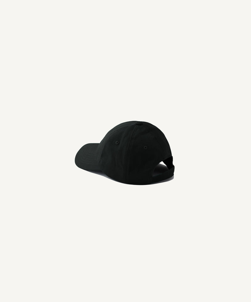 cotton twill | cap black×white