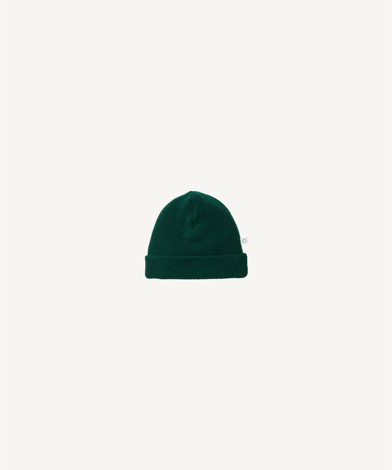 Fine merino wool | Beanie | Green