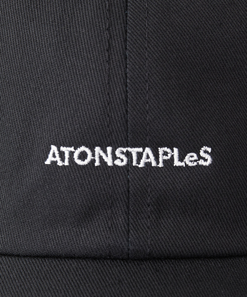 cotton twill | cap black×white