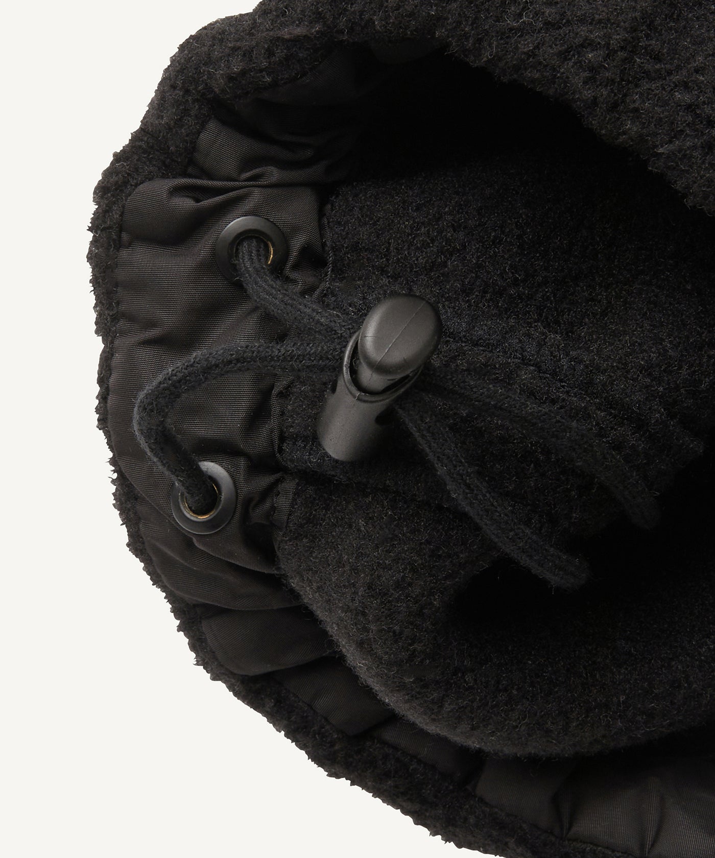 recycled polyester fleece | cycling jacket black – ATONSTAPLeS | エイトンステイプルズ