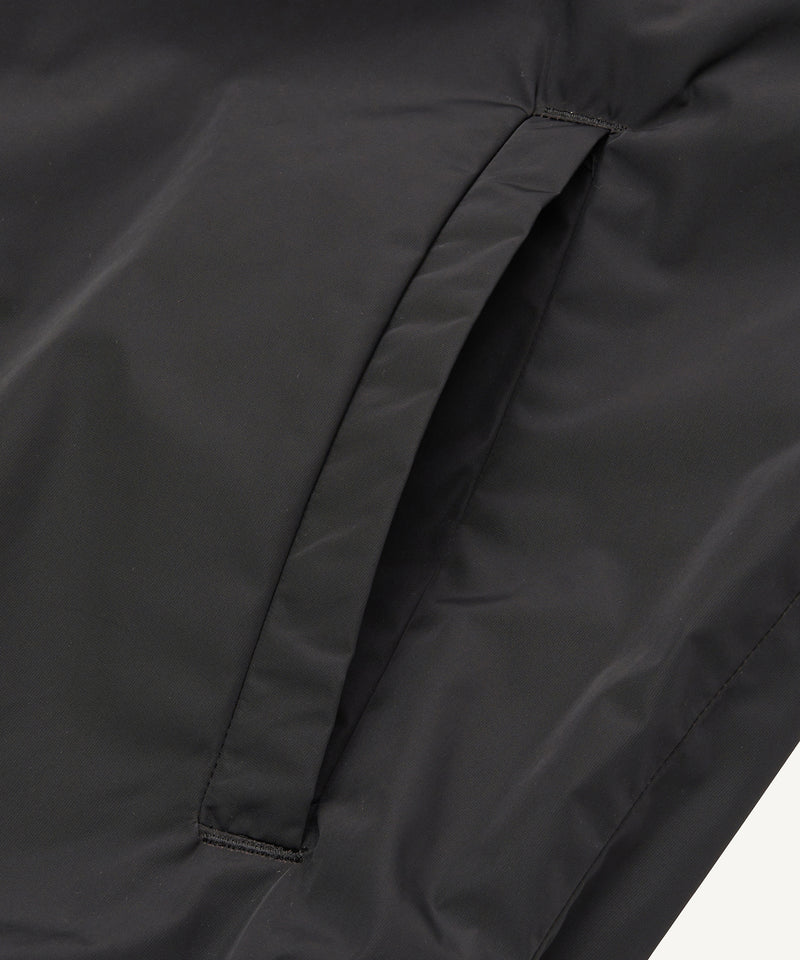 botanical dyed nylon | coach jacket black