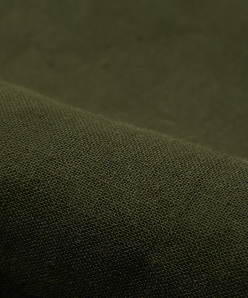 reused sniper jacket | large drawstrings sac dark green