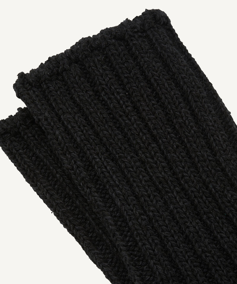 cotton x recycled silk | socks black