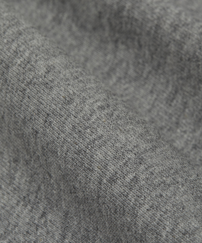u.s. cotton jersey | short sleeve t-shirt top gray