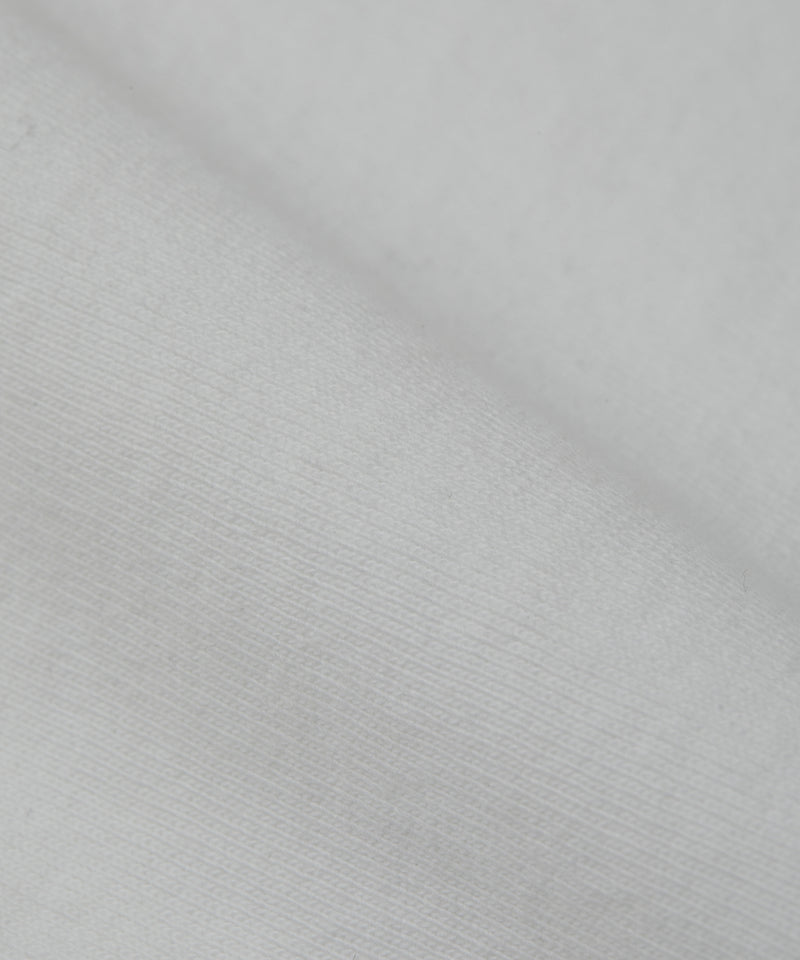 u.s. cotton jersey | long sleeve t-shirt white