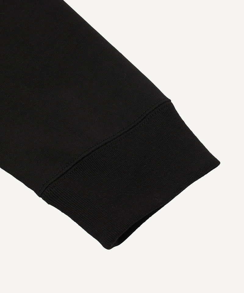 u.s. cotton jersey | long sleeve t-shirt black