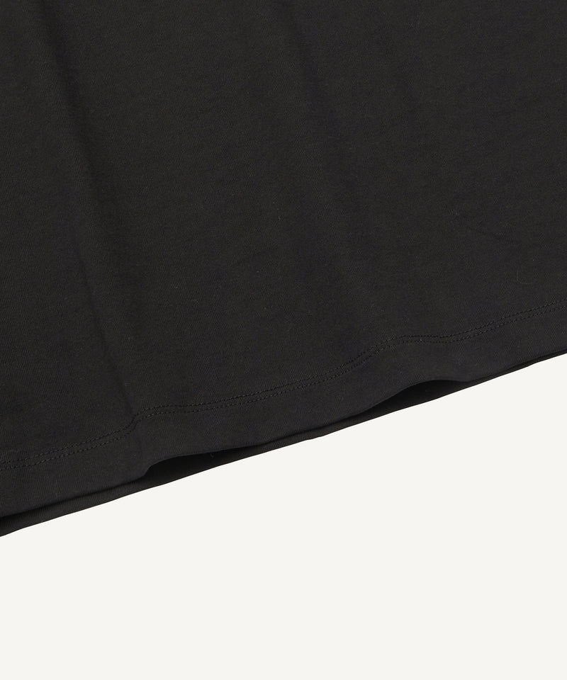 u.s. cotton jersey | long sleeve t-shirt black