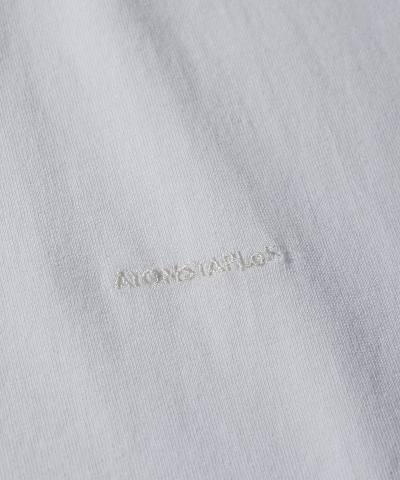 U.S. cotton jersey | Short sleeve T-shirt | White