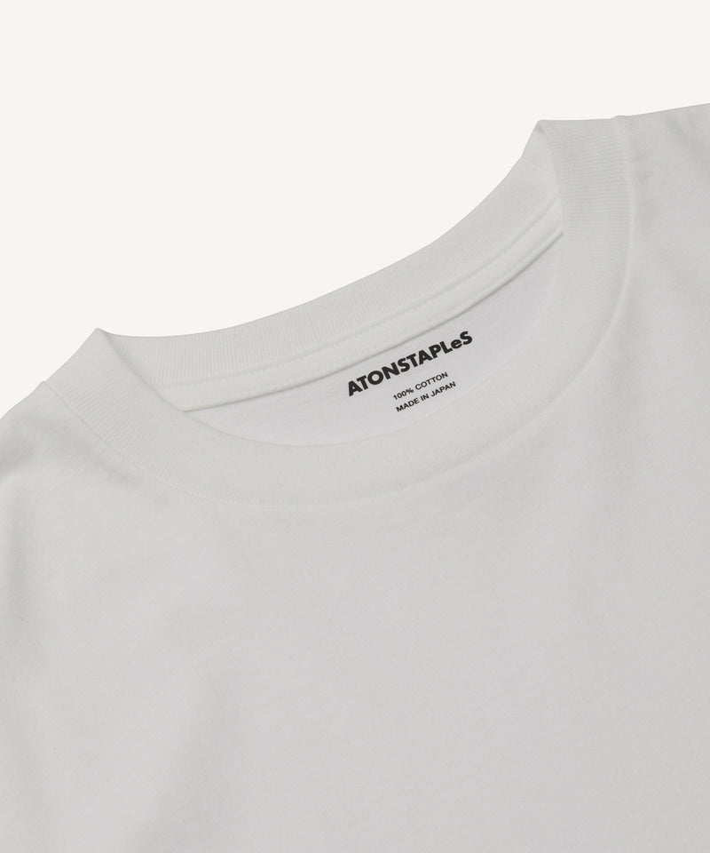 u.s. cotton jersey | short sleeve t-shirt white